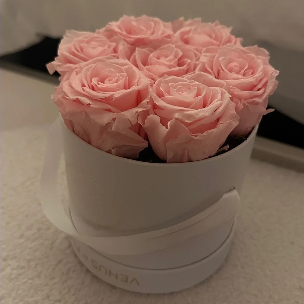 Venus et Fleur Pink Rose Arrangement - Picture 3 of 3